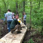 Eagle Scout candidate Bennan Osbourne