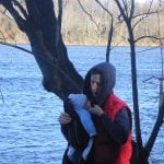 Laura Greenleaf and son