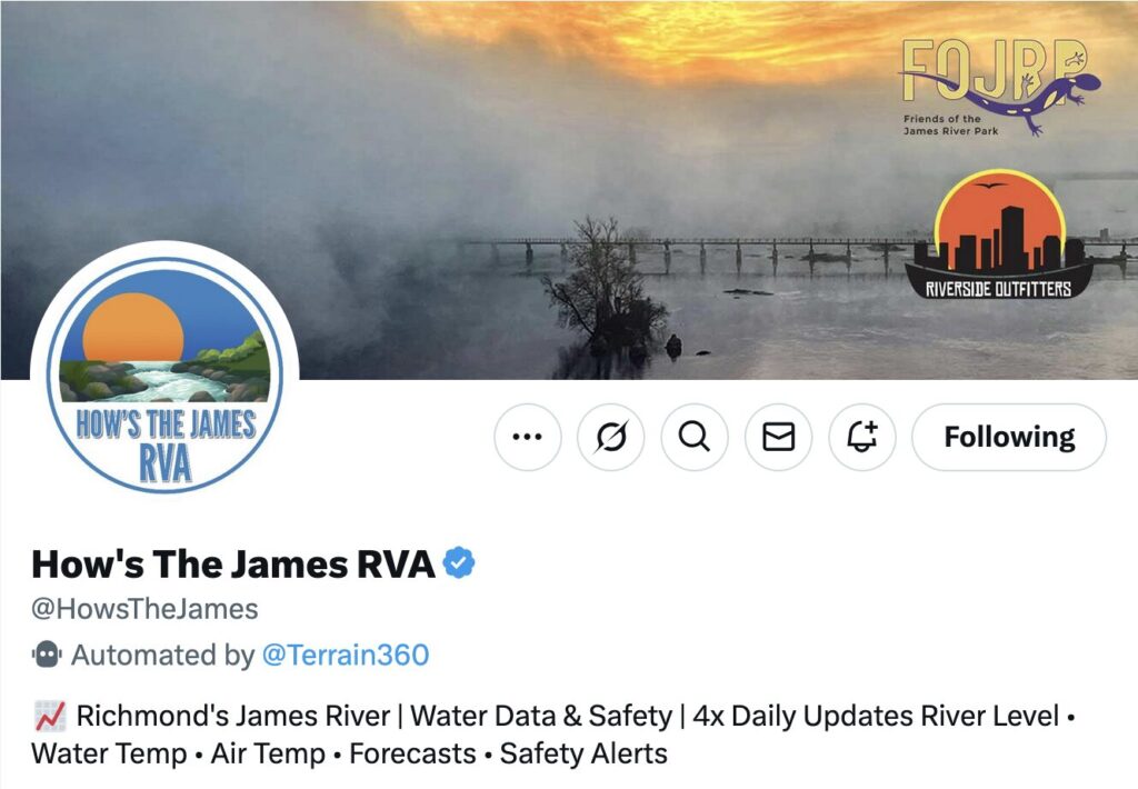 Cover image for Hows the James RVA